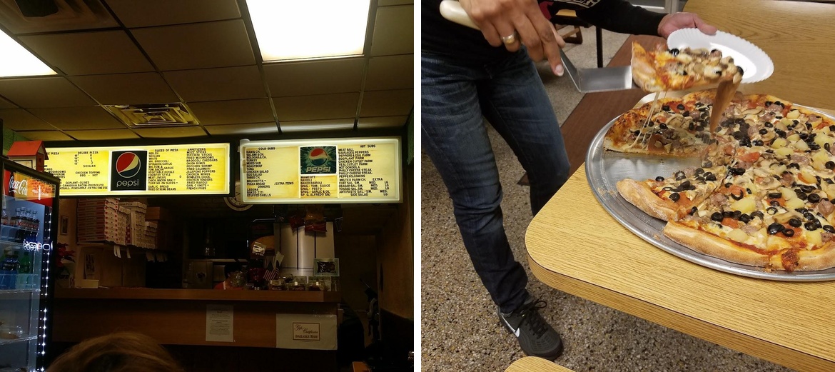 Mario's Pizza Menu