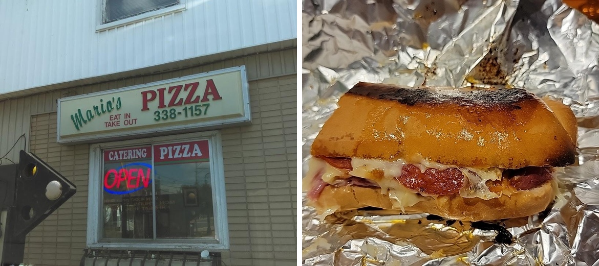 Mario's Pizza Menu